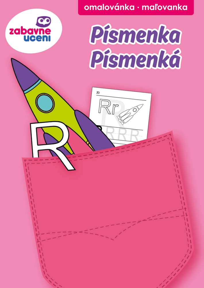 A6 - Omalovánky do kapsy - Písmenka | ♥ DITIPO.cz