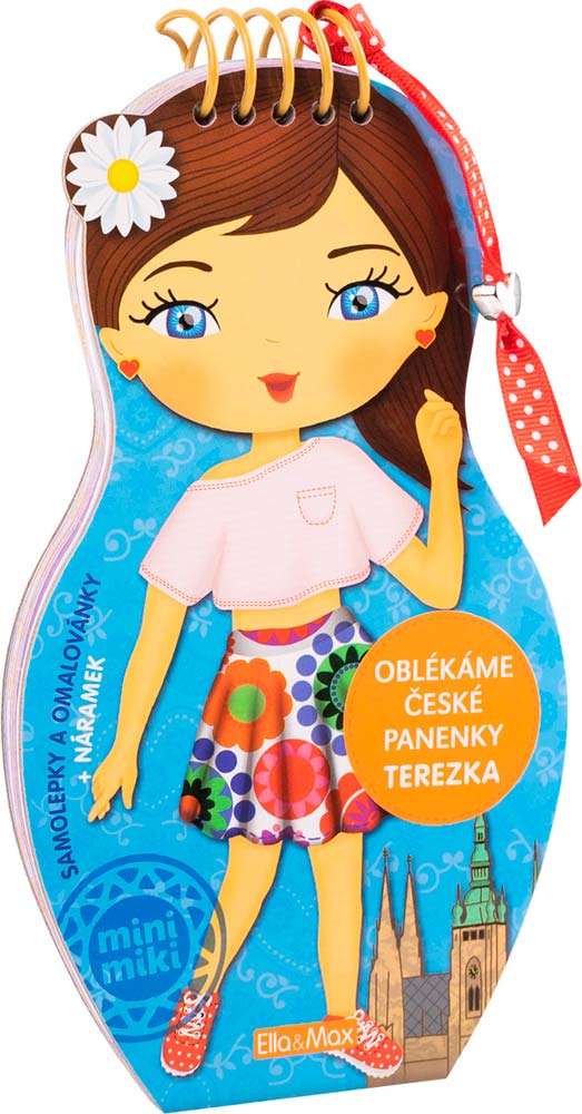 Oblékáme české panenky TEREZKA – omalovánky | ♥ DITIPO.cz